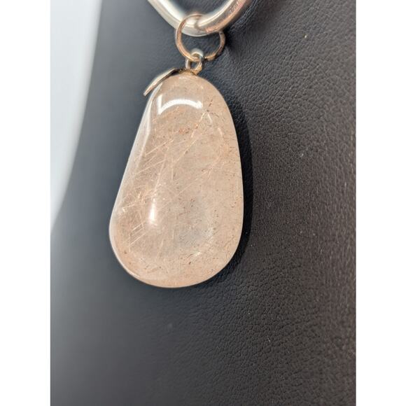 Natural Rutilated Quartz Pendant (Only) - Picture 2 of 6